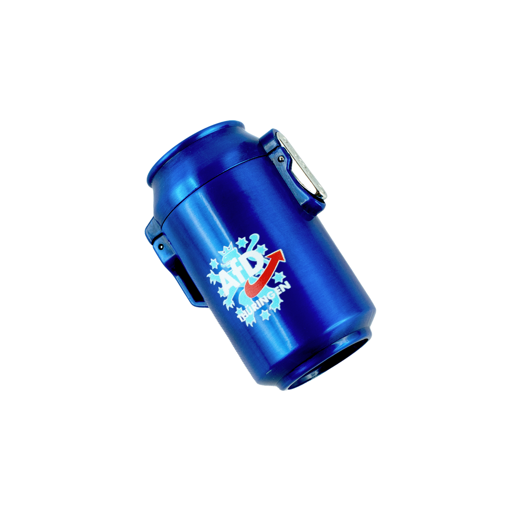 Portabler Aschenbecher aus Metall