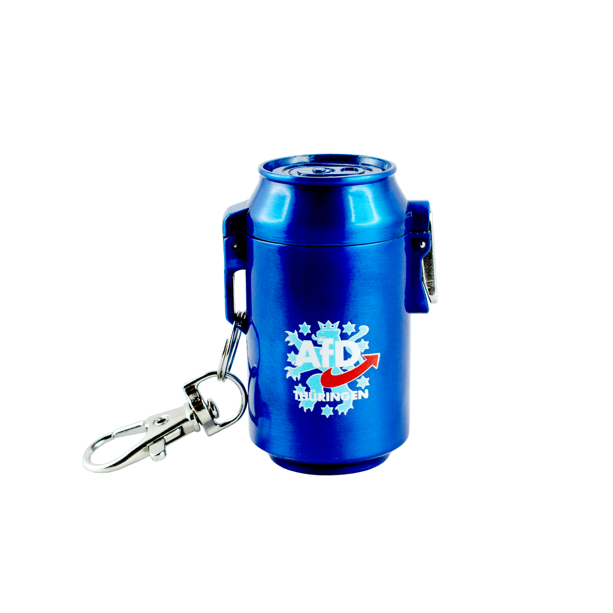 Portabler Aschenbecher aus Metall