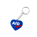 Schlüsselanhänger blaues Herz