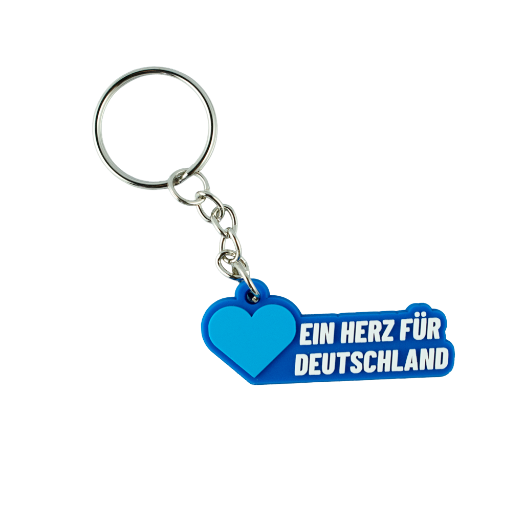 Schlüsselanhänger "Ein Herz für Deutschland"