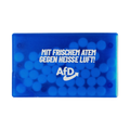 Minzkärtchen "Mit frischem Atem gegen heiße Luft!"