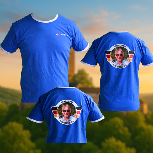 T-Shirt "Höcke Simson - Sommertour 2025"