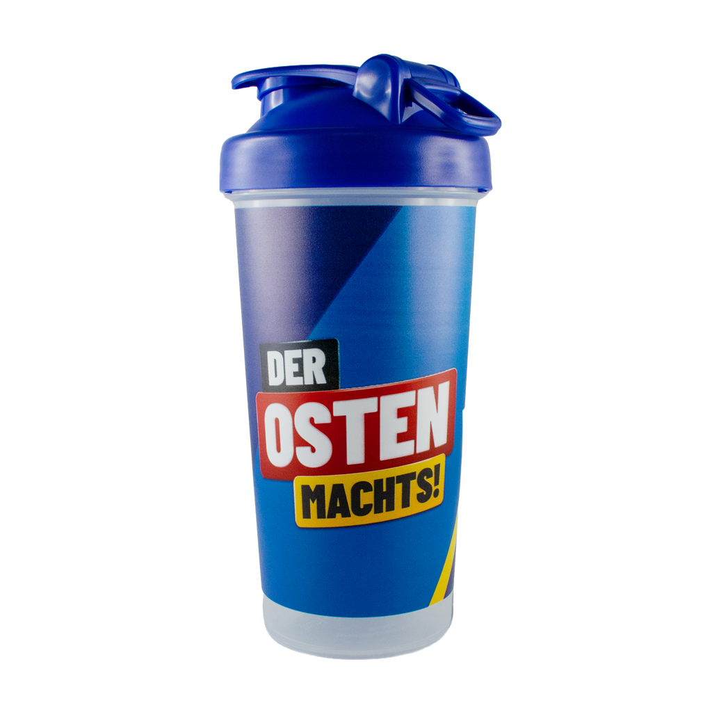 Fitnessshaker "Der Osten Machts"