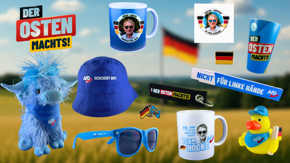 Fanshop der AfD Thüringen